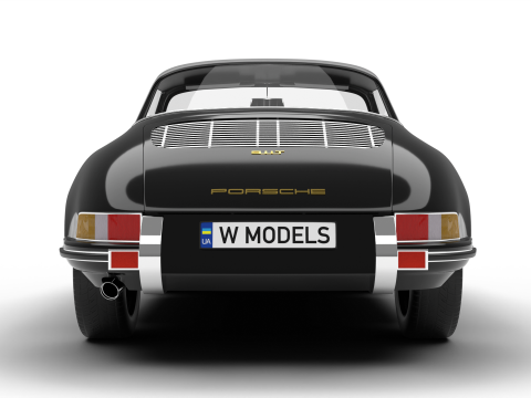 Porsche 911 Targa 1967 3D 모델