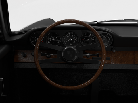 Porsche 911 Targa 1967 3D 모델