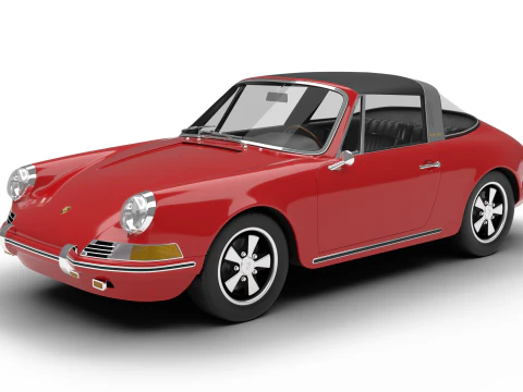 Porsche 911 Targa 1967 Modelo 3D