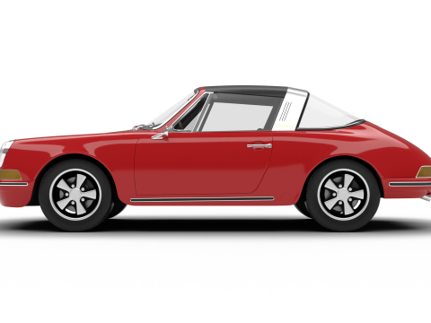 Porsche 911 Targa 1967 3D Model