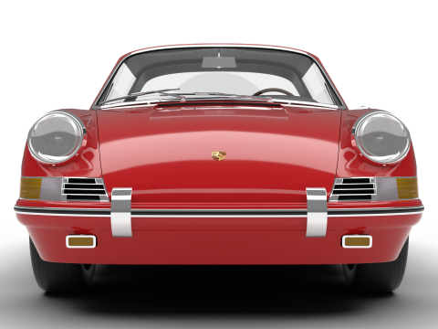 Porsche 911 Targa 1967 3D Model