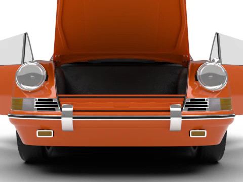 Porsche 911 Targa 1967 Genel Merkez 3D Model