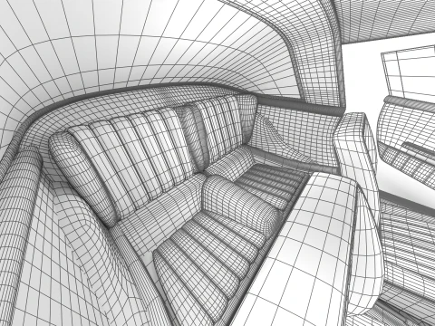 Porsche 911 Targa 1967 Genel Merkez 3D Model