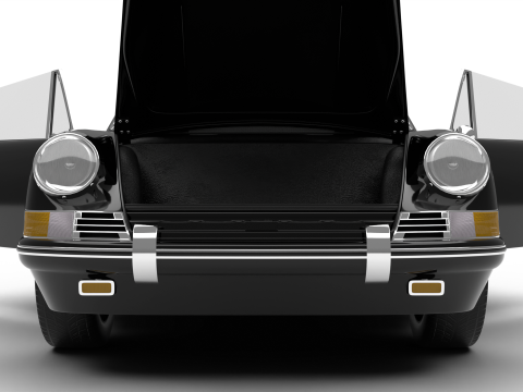 Porsche 911 Targa 1967 HQ Modèle 3D