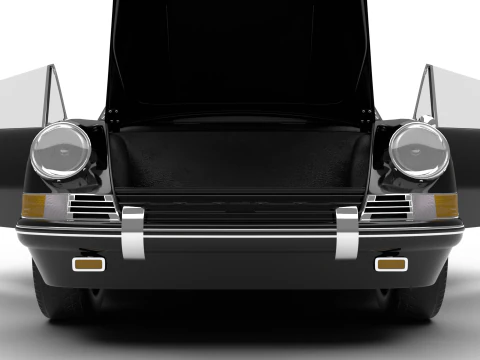 Porsche 911 Targa 1967 HQ 3D Model