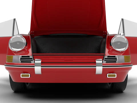 Porsche 911 Targa 1967 HQ 3D Model