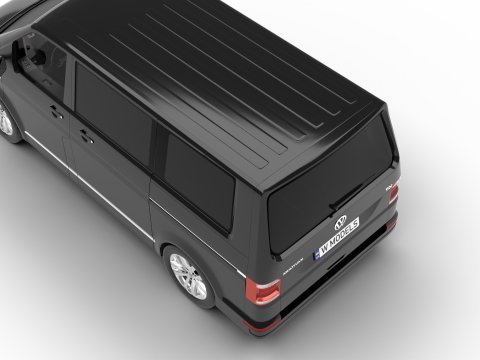 Volkswagen Tranporter T6 Multivan 2019 Modello 3D