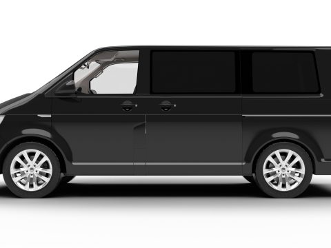 Volkswagen Tranporter T6 Multivan 2019 Modello 3D
