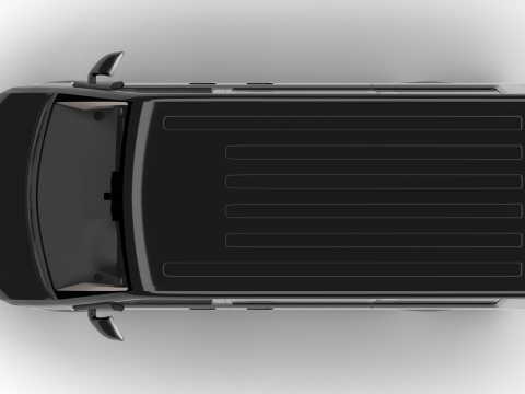 Volkswagen Tranporter T6 Multivan 2019 Modello 3D