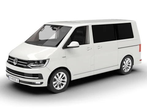 Volkswagen Transporter T6 Multivan 2019 р.в 3D Модель