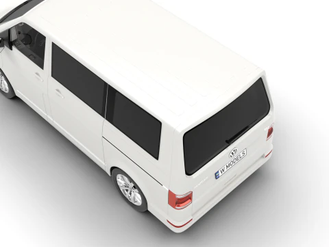 Volkswagen Tranporter T6 Multivan 2019 3D Model