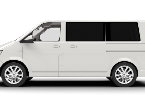Volkswagen Tranporter T6 Multivan 2019 3D Model