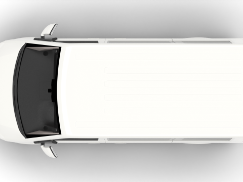 Volkswagen Tranporter T6 Multivan 2019 3D Model