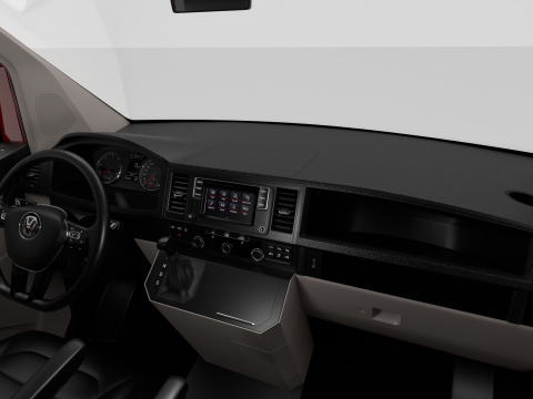 Volkswagen Tranporter T6 Multivan 2019 3D Model