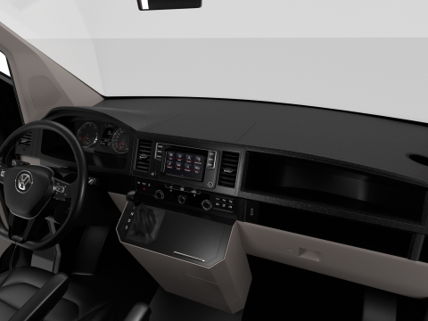 Volkswagen Tranporter T6 Multivan 2019 HQ Model 3D