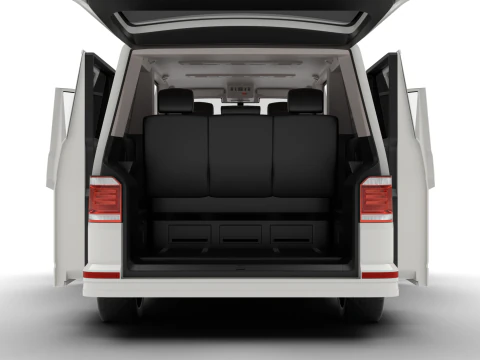 Volkswagen Tranporter T6 Multivan 2019 HQ 3D Model