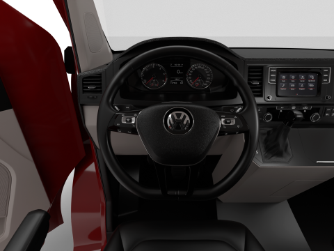 Volkswagen Tranporter T6 Multivan 2019 HQ 3D-Modell