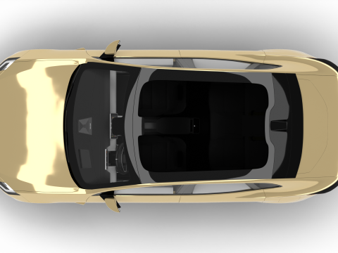 Polestar 4 2024 3D मॉडल