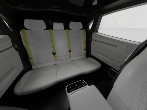Polestar 4 2024 3D मॉडल