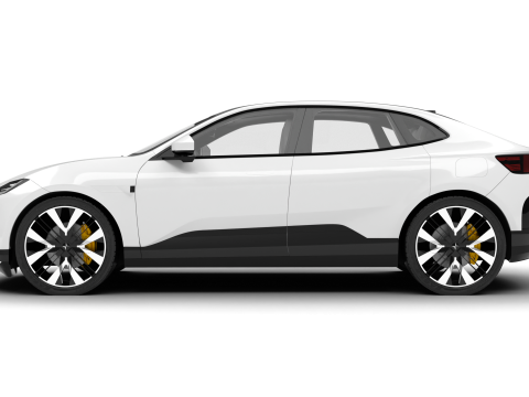 Polestar 4 2024 3D-Modell