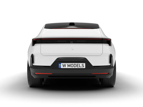Polestar 4 2024 3D-Modell