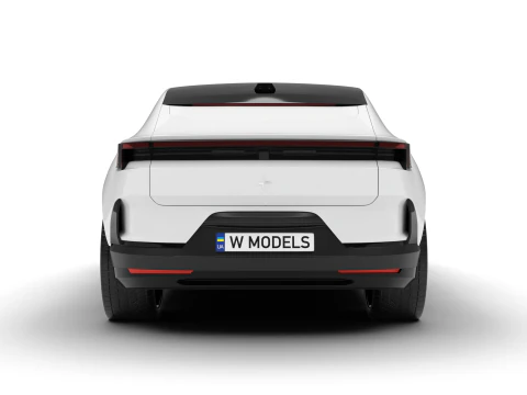 Polestar 4 2024 3D Model