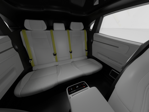 Polestar 4 2024 3D-Modell