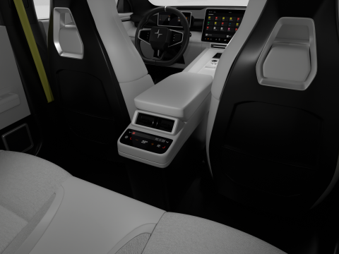 Polestar 4 2024 3D-Modell