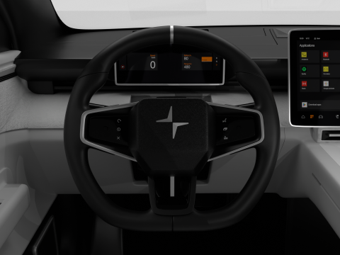 Polestar 4 2024 3D-Modell