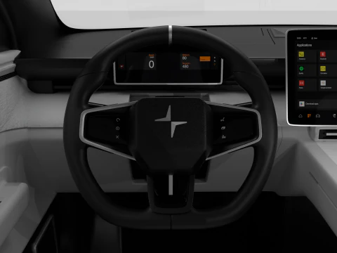 Polestar 4 2024 3D Model