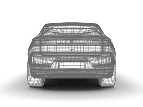 Polestar 4 2024 3D Model