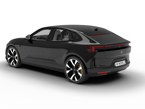 Polestar 4 2024 3Dモデル
