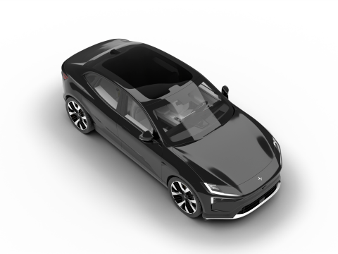 Polestar 4 2024 3Dモデル