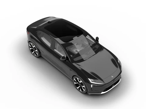 Polestar 4 2024 3D Model