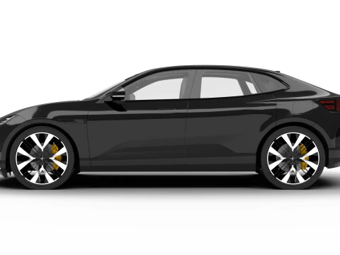Polestar 4 2024 3D Model