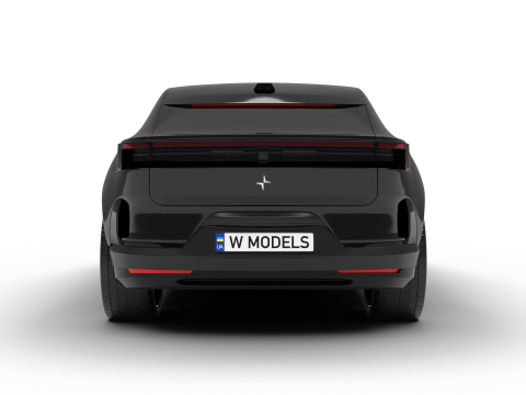 Polestar 4 2024 3Dモデル