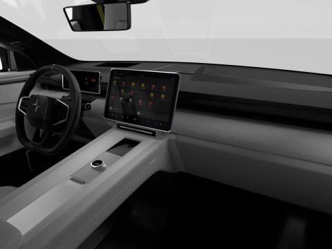 Polestar 4 2024 3Dモデル