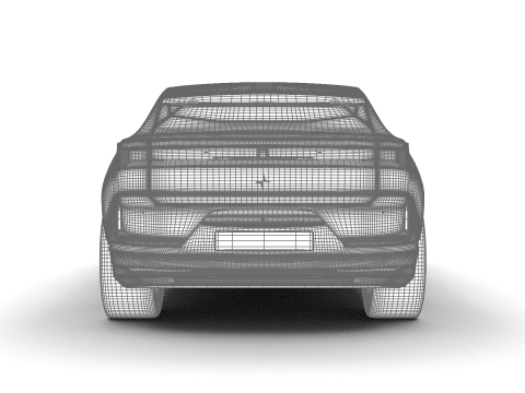 Polestar 4 2024 3Dモデル