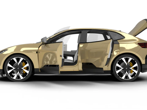 Polestar 4 2024 QG Modelo 3D