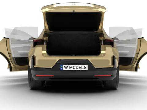 Polestar 4 2024 QG Modelo 3D