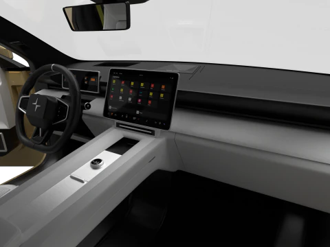 Polestar 4 2024 QG Modelo 3D