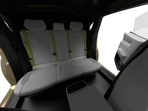 Polestar 4 2024 HQ 3D Модель