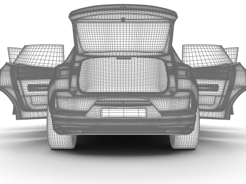 Polestar 4 2024 QG Modelo 3D