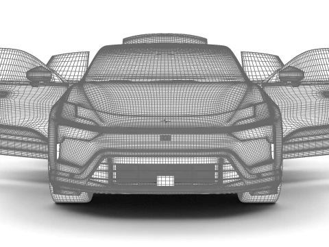 Polestar 4 2024 QG Modelo 3D