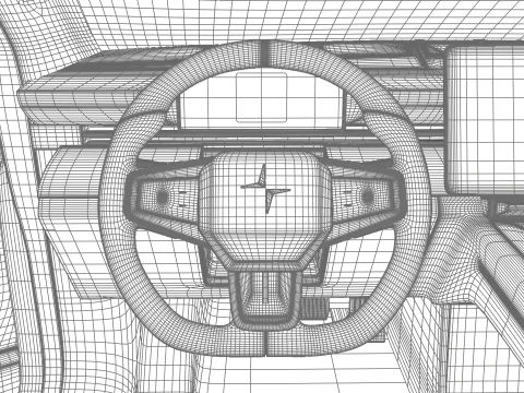 Polestar 4 2024 QG Modelo 3D