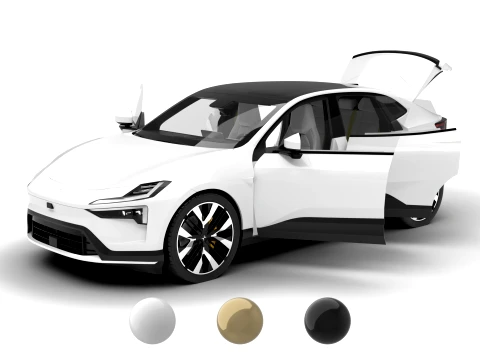 Polestar 4 2024 QG Modelo 3D