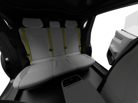 Polestar 4 2024 HQ 3Dモデル