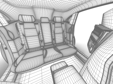 Polestar 4 2024 HQ 3Dモデル