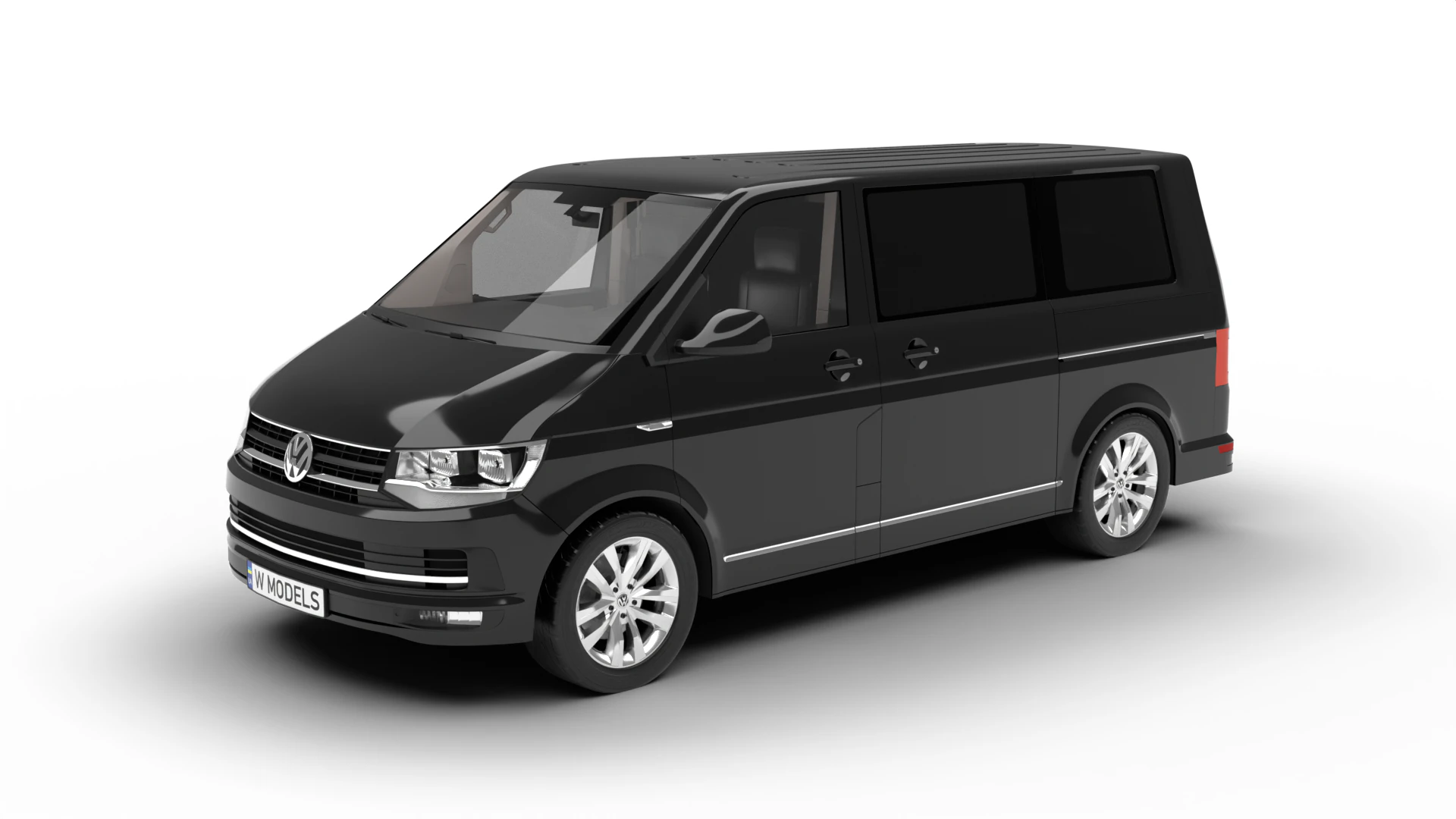 Volkswagen T6 Transporter 2019 Modelo 3D .c4d .max .obj .3ds .fbx .stl .blend 