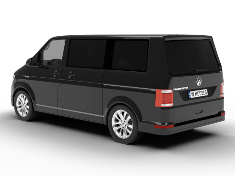 Volkswagen T6 Transporter 2019 3Dモデル
